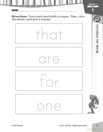 180 Days of High-Frequency Words for First Grade: Practice, Assess, Diagnose (180 Days of Practice) - Jodene Smith [KSIĄŻKA]