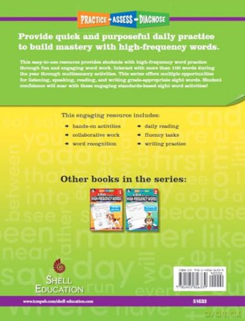 180 Days of High-Frequency Words for Kindergarten: Practice, Assess, Diagnose (180 Days of Practice) - Jesse Hathaway [KSIĄŻKA]
