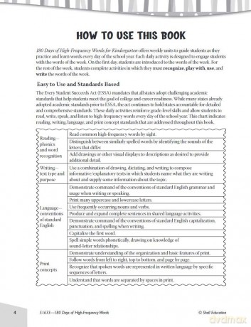 180 Days of High-Frequency Words for Kindergarten: Practice, Assess, Diagnose (180 Days of Practice) - Jesse Hathaway [KSIĄŻKA]