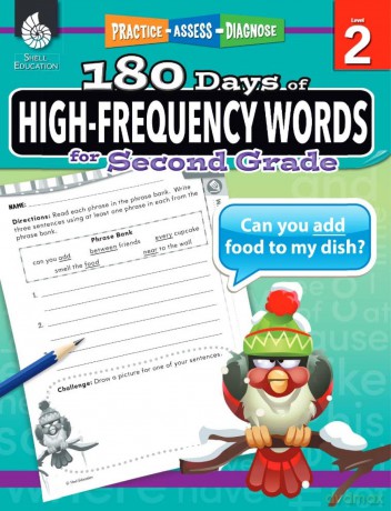 180 Days of High-Frequency Words for Second Grade: Practice, Assess, Diagnose (180 Days of Practice) - Adair Solomon [KSIĄŻKA]