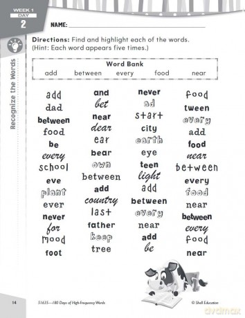 180 Days of High-Frequency Words for Second Grade: Practice, Assess, Diagnose (180 Days of Practice) - Adair Solomon [KSIĄŻKA]