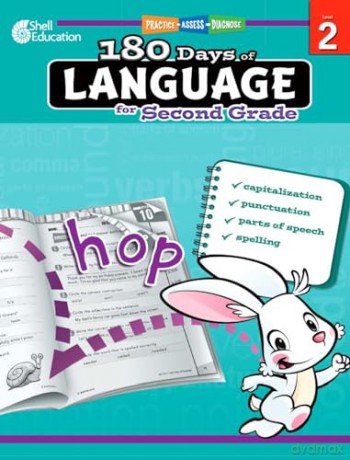 180 Days of Language for Second Grade: Practice, Assess, Diagnose (180 Days of Practice) - Christine Dugan [KSIĄŻKA]