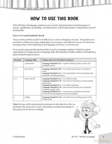 180 Days of Language for Second Grade: Practice, Assess, Diagnose (180 Days of Practice) - Christine Dugan [KSIĄŻKA]