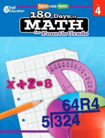 180 Days of Math for Fourth Grade: Practice, Assess, Diagnose (180 Days of Practice) - Jodene Smith [KSIĄŻKA]