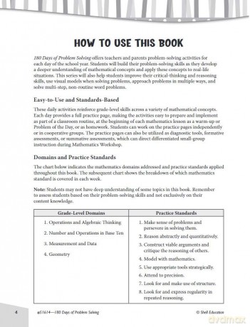 180 Days of Problem Solving for Second Grade: Practice, Assess, Diagnose (180 Days of Practice) - Donna Ventura [KSIĄŻKA]