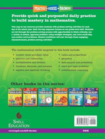 180 Days of Problem Solving for Sixth Grade: Practice, Assess, Diagnose (180 Days of Practice) - Stacy Monsman [KSIĄŻKA]