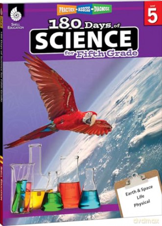 180 Days of Science for Fifth Grade: Practice, Assess, Diagnose (180 Days of Practice) - Lauren Homayoun [KSIĄŻKA]