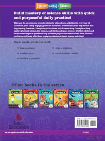 180 Days of Science for Fifth Grade: Practice, Assess, Diagnose (180 Days of Practice) - Lauren Homayoun [KSIĄŻKA]