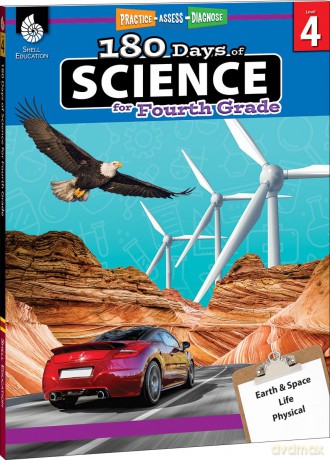 180 Days of Science for Fourth Grade: Practice, Assess, Diagnose (180 Days of Practice) - Lauren Homayoun [KSIĄŻKA]