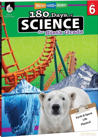 180 Days of Science for Sixth Grade: Practice, Assess, Diagnose (180 Days of Practice) - Bebra Bayne [KSIĄŻKA]