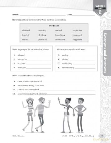 180 Days of Spelling and Word Study for Fifth Grade: Practice, Assess, Diagnose (180 Days of Practice) - Shireen Pesez Rhoades [KSIĄŻKA]
