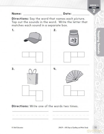 180 Days of Spelling and Word Study for First Grade: Practice, Assess, Diagnose (180 Days of Practice) - Shireen Pesez Rhoades [KSIĄŻKA]