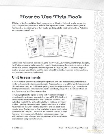 180 Days of Spelling and Word Study for First Grade: Practice, Assess, Diagnose (180 Days of Practice) - Shireen Pesez Rhoades [KSIĄŻKA]