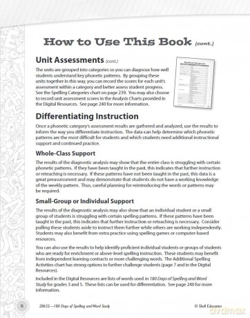 180 Days of Spelling and Word Study for Fourth Grade: Practice, Assess, Diagnose (180 Days of Practice) - Shireen Pesez Rhoades [KSIĄŻKA]