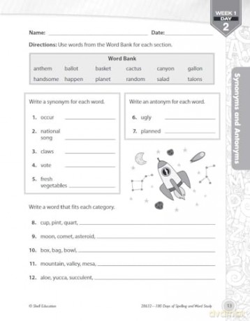 180 Days of Spelling and Word Study for Fourth Grade: Practice, Assess, Diagnose (180 Days of Practice) - Shireen Pesez Rhoades [KSIĄŻKA]