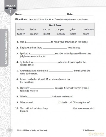 180 Days of Spelling and Word Study for Fourth Grade: Practice, Assess, Diagnose (180 Days of Practice) - Shireen Pesez Rhoades [KSIĄŻKA]