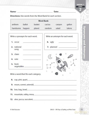 180 Days of Spelling and Word Study for Fourth Grade: Practice, Assess, Diagnose (180 Days of Practice) - Shireen Pesez Rhoades [KSIĄŻKA]