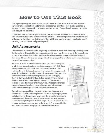 180 Days of Spelling and Word Study for Sixth Grade: Practice, Assess, Diagnose (180 Days of Practice) - Shireen Pesez Rhoades [KSIĄŻKA]