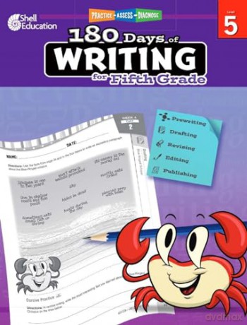 180 Days of Writing for Fifth Grade: Practice, Assess, Diagnose (180 Days of Practice) - Torrey Maloof [KSIĄŻKA]