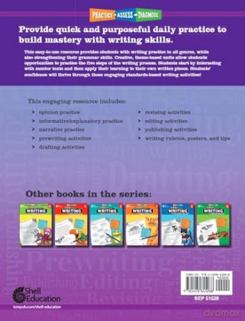 180 Days of Writing for Fifth Grade: Practice, Assess, Diagnose (180 Days of Practice) - Torrey Maloof [KSIĄŻKA]
