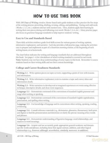 180 Days of Writing for Fifth Grade: Practice, Assess, Diagnose (180 Days of Practice) - Torrey Maloof [KSIĄŻKA]