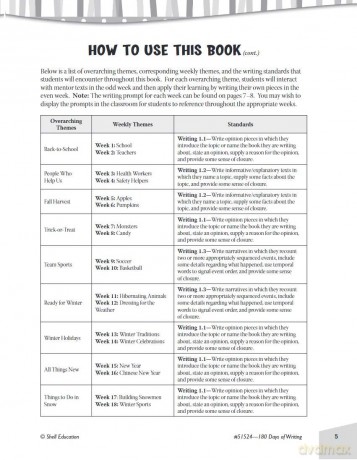 180 Days of Writing for First Grade: Practice, Assess, Diagnose (180 Days of Practice) - Jodene Smith [KSIĄŻKA]