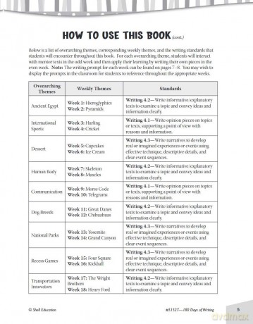 180 Days of Writing for Fourth Grade: Practice, Assess, Diagnose (180 Days of Practice) - Kristin Kemp [KSIĄŻKA]