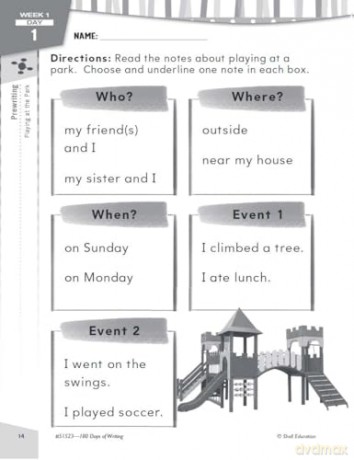 180 Days of Writing for Kindergarten: Practice, Assess, Diagnose (180 Days of Practice) - Tracy Pearce [KSIĄŻKA]