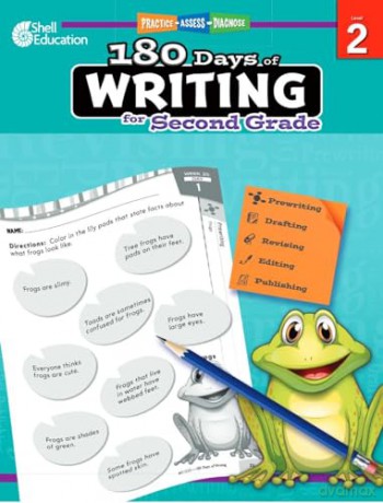 180 Days of Writing for Second Grade: Practice, Assess, Diagnose (180 Days of Practice) - Brenda Van Dixhorn [KSIĄŻKA]