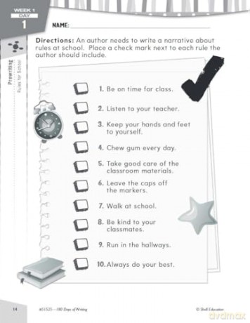 180 Days of Writing for Second Grade: Practice, Assess, Diagnose (180 Days of Practice) - Brenda Van Dixhorn [KSIĄŻKA]