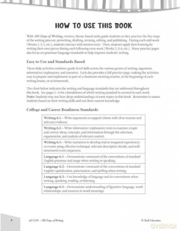 180 Days of Writing for Sixth Grade: Practice, Assess, Diagnose (180 Days of Practice) - Wendy Conklin [KSIĄŻKA]