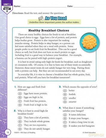 180 Days(tm) Reading for Fifth Grade, 2nd Edition: Practice, Assess, Diagnose (180 Days of Practice) - Kathy Kopp [KSIĄŻKA]
