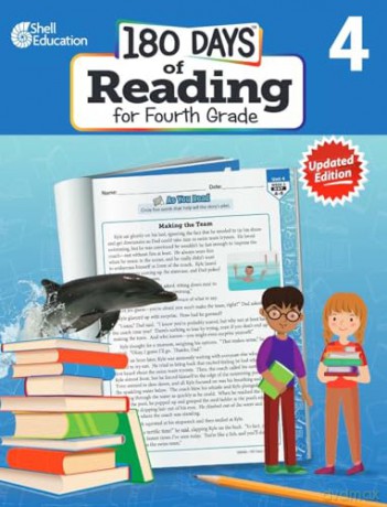 180 Days(tm) Reading for Fourth Grade, 2nd Edition: Practice, Assess, Diagnose (180 Days of Practice) - Curtis Slepian [KSIĄŻKA]