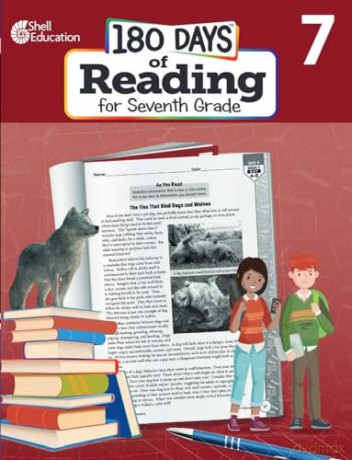 180 Days(tm) Reading for Seventh Grade: Practice, Assess, Diagnose (180 Days of Practice) - Joe Rhatigan [KSIĄŻKA]