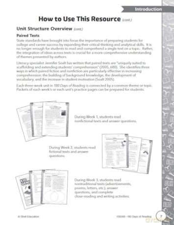 180 Days(tm) Reading for Sixth Grade, 2nd Edition: Practice, Assess, Diagnose (180 Days of Practice) - Joe Rhatigan [KSIĄŻKA]