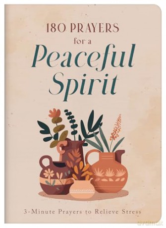 180 Prayers for a Peaceful Spirit: 3-Minute Prayers to Relieve Stress (3-Minute Devotions) - Janice Thompson [KSIĄŻKA]