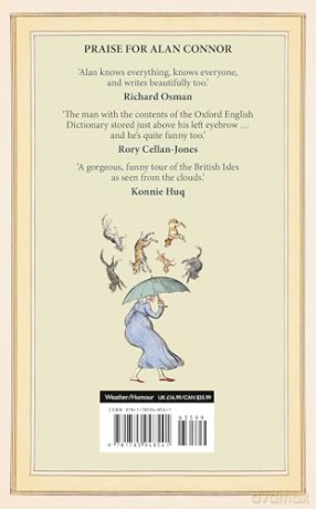 188 Words for Rain: A delightfully damp tour of the British Isles, led by natural forces (an official BBC Weather book) - Alan Connor [KSIĄŻKA]