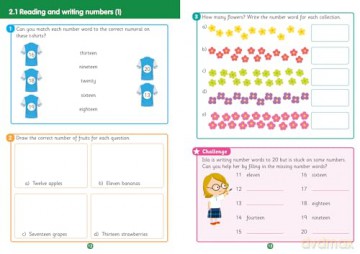 1A Practice Workbook 1 (Primary Maths for Scotland) - Kirsten MacKay [KSIĄŻKA]