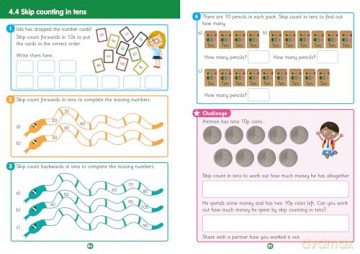 1A Practice Workbook 1 (Primary Maths for Scotland) - Kirsten MacKay [KSIĄŻKA]