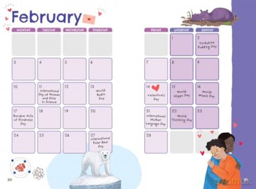 2025 Children's Almanac: A month-by-month guide to nature, astronomy, sports, science, the world and more - Collins Kids [KSIĄŻKA]
