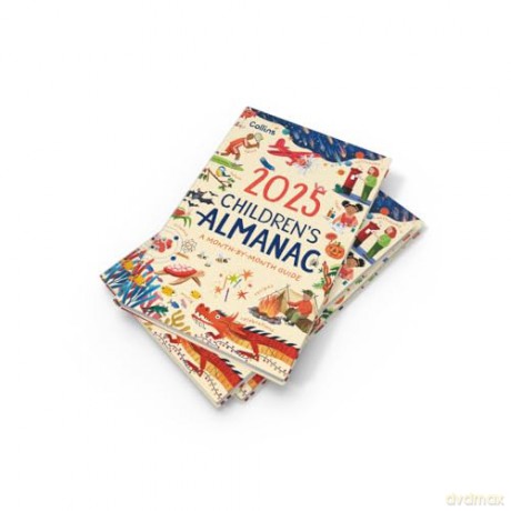 2025 Children's Almanac: A month-by-month guide to nature, astronomy, sports, science, the world and more - Collins Kids [KSIĄŻKA]