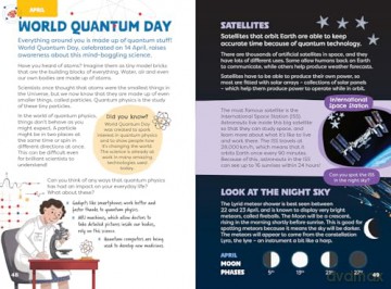 2025 Children's Almanac: A month-by-month guide to nature, astronomy, sports, science, the world and more - Collins Kids [KSIĄŻKA]