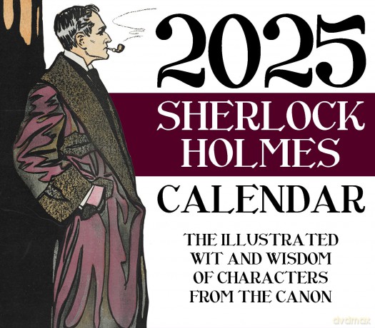 2025 Sherlock Holmes Page A Day Calendar - Richard Ryan [KSIĄŻKA]