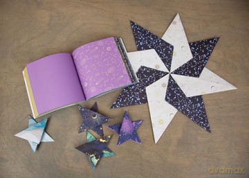 333 Origami Sheets AstroMagic Designs: High-Quality Double-Sided Paper Pack Book [KSIĄŻKA]