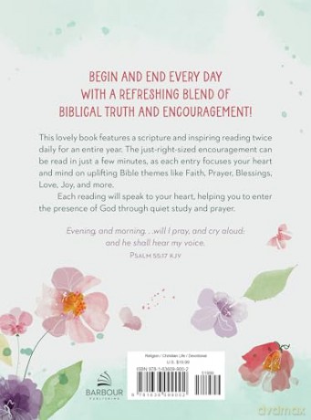 365 Bible Affirmations for Women: Daily Devotions for Morning and Evening - Compiled by Barbour Staff [KSIĄŻKA]