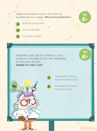 365 Quizzes for Curious Kids: Super Fun Math, Logic and General Knowledge Q&A - Paola Misesti [KSIĄŻKA]
