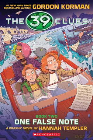 39 Clues Graphix #2: One False Note (Graphic Novel Edition) - Gordon Korman [KSIĄŻKA]