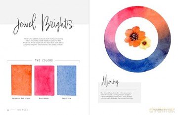 3-Colour Watercolour: 30 colour-mixing masterpieces - Katie Putt [KSIĄŻKA]