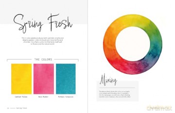 3-Colour Watercolour: 30 colour-mixing masterpieces - Katie Putt [KSIĄŻKA]