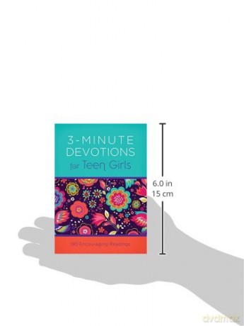 3-Minute Devotions for Teen Girls: 180 Encouraging Readings - April Frazier [KSIĄŻKA]